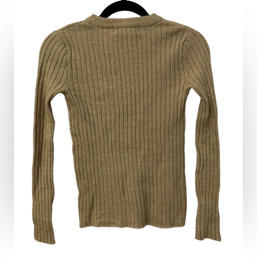 3 For $15‼️ BUNDLE & SAVE Forever 21 Brown Long Sleeve Size S - Picture 2 of 6